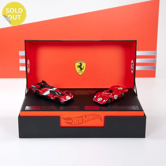 Hot Wheels x Ferrari Heritage Collection Set 312P & 499P Modificata BRAND NEW